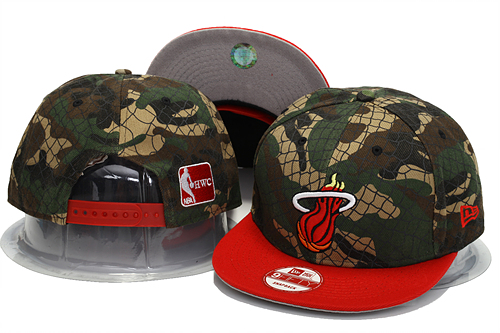 NBA Miami Heat NE Snapback Hat #266